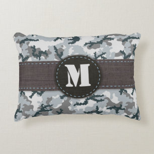 Urban camouflage decorative cushion