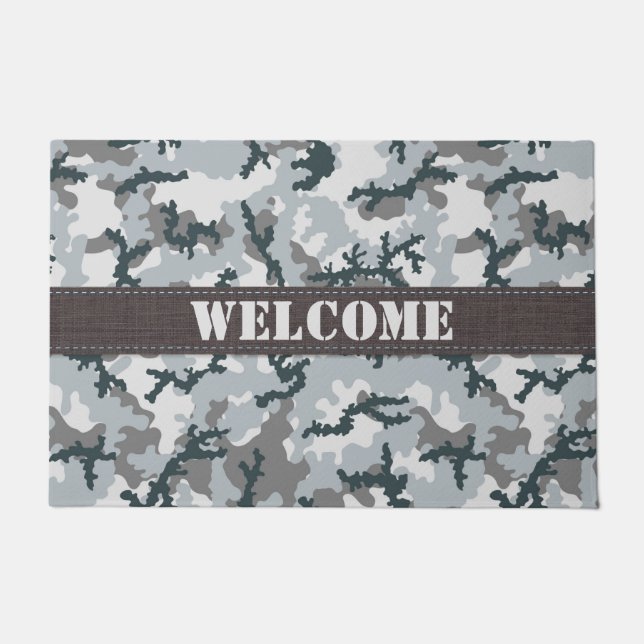Urban camouflage doormat (Front)