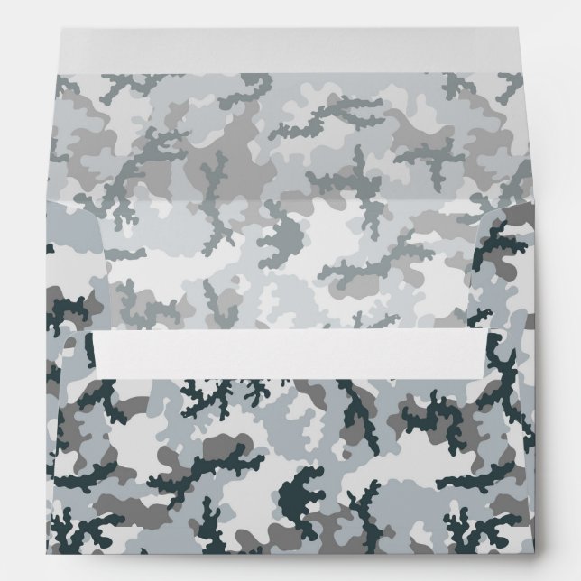 Urban camouflage envelope (Back (Bottom))