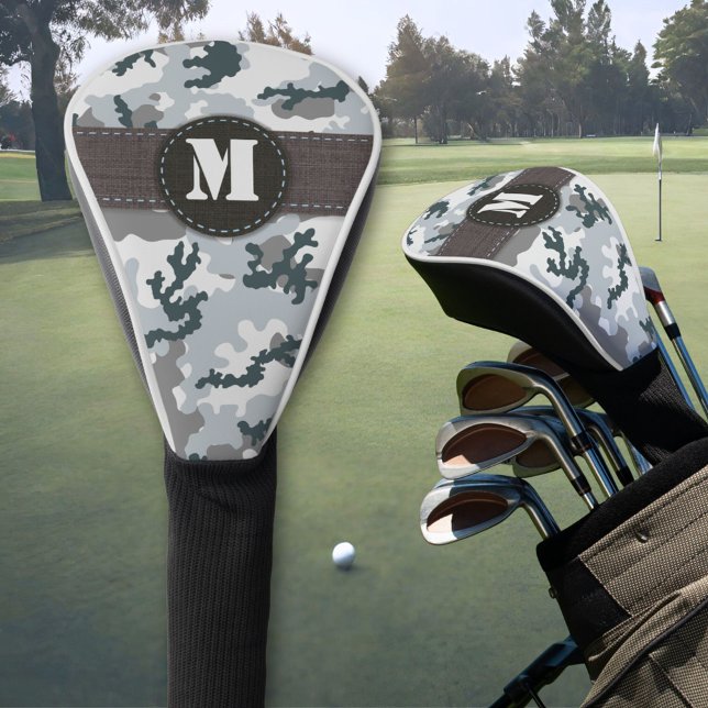 Urban camouflage golf head cover (Creator Uploaded)