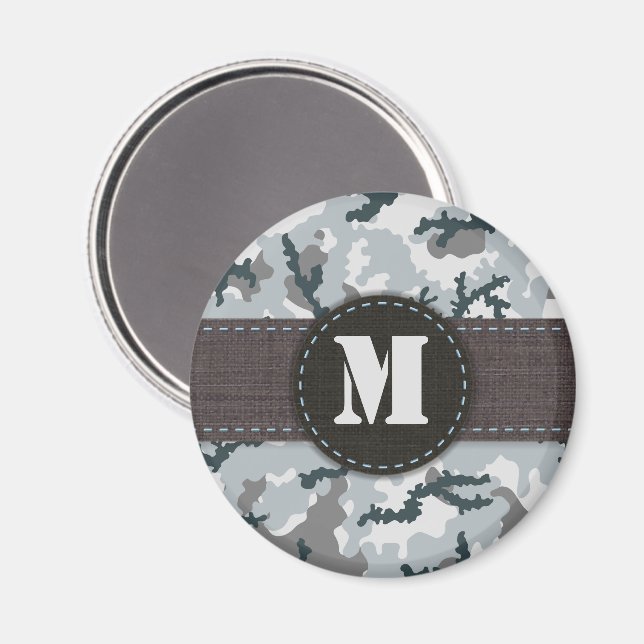 Urban camouflage magnet (Front/Back)