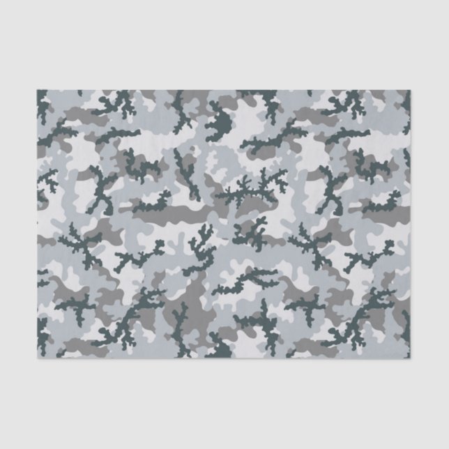 Urban camouflage tissue paper (Front)