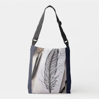 Urban Canvas: Medium All-Over-Print Cross Body Ele Crossbody Bag