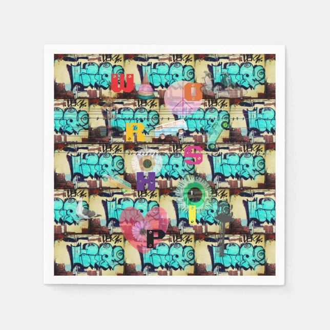 Urban Cathedral  Napkin (Front)