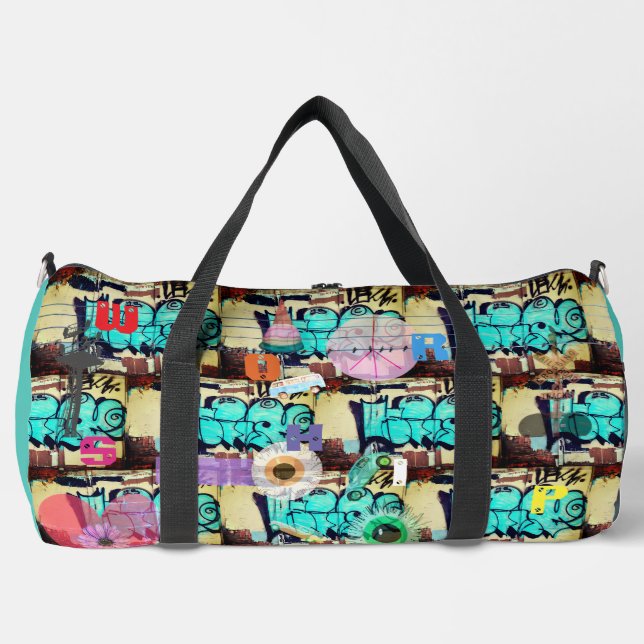 Urban Cathedral Print Cut Sew Bag (Front)