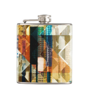 Urban Chevron II Hip Flask
