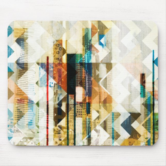 Urban Chevron II Mouse Pad (Front)
