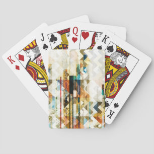 Urban Chevron II Playing Cards