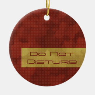Urban Chic Do Not Disturb Ornament