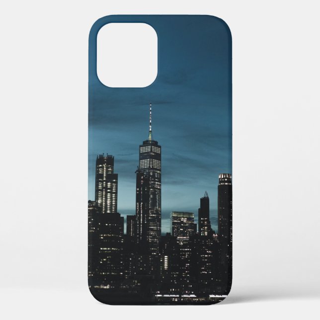 URBAN CITY DURING NIGHTTIME Case-Mate iPhone CASE (Back)