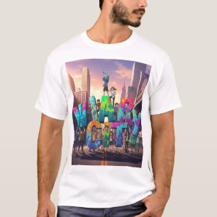 Urban City Graffiti Power T-Shirt
