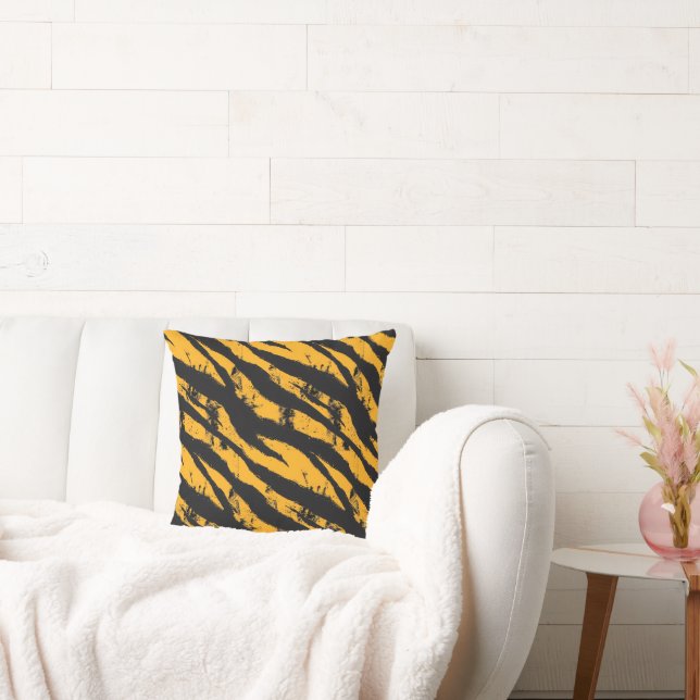 Urban Classic Tiger Stripes Cushion (Couch)