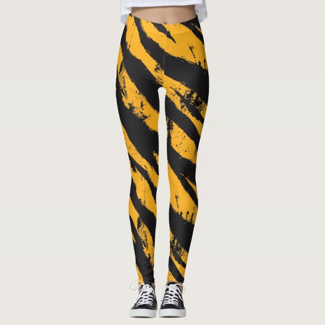 Urban Classic Tiger Stripes Leggings (Front)