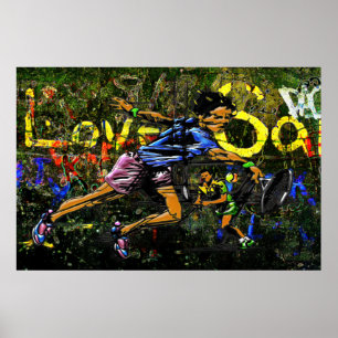 Urban Co-ed Tennis Poster