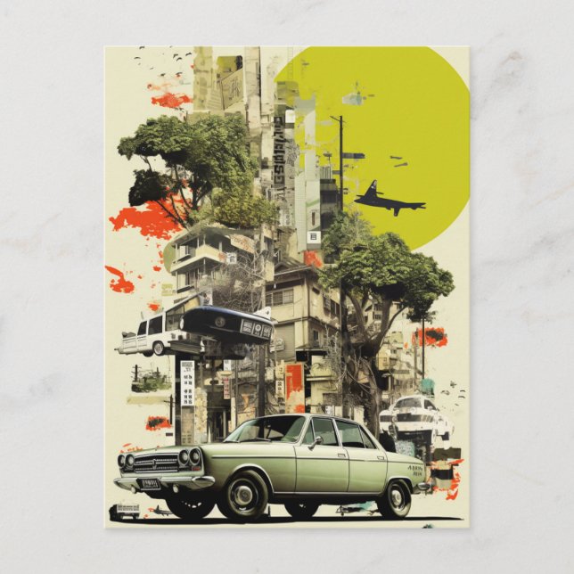 Urban Collage Postcard (Front)