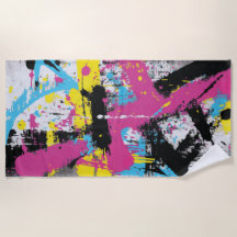 Urban Color Splash Abstract Street Art