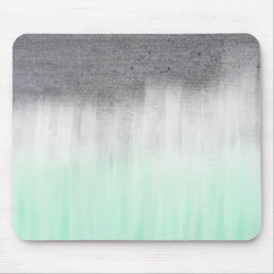 urban concrete, mint green mouse pad