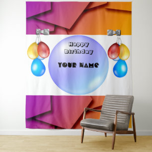 Urban Contemporary Sophisticated Style Personalise Tapestry