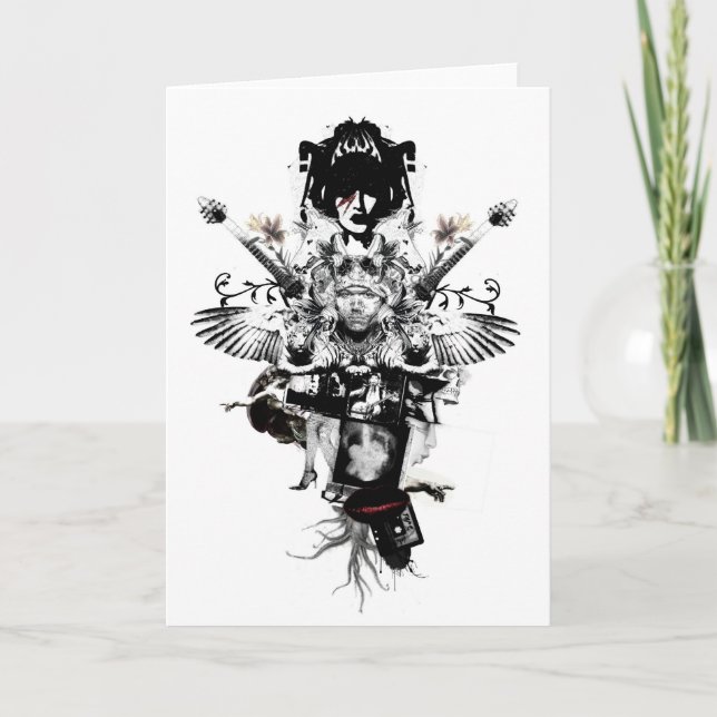 Urban Cowboy - rockstar - Greeting Card (Front)