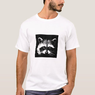 Urban Critter - Racoon Face - animal designs T-Shirt