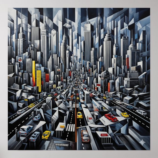 Urban Cubism Poster (Front)