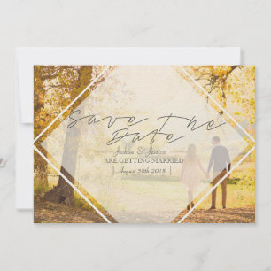 Urban Cursive Overlay   Photo Save The Date