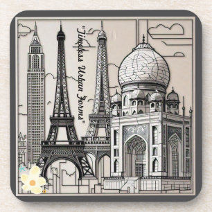 "Urban Design Inspiration" Coaster