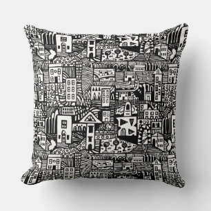 Urban Dream - Black Cushion