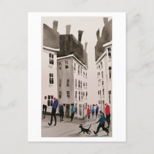 Urban Dwellers Art Postcard7 Postcard