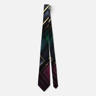 Urban Edge - Black Coal, Blue, Green and Bordeaux Tie