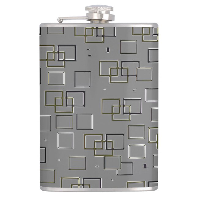 Urban Elegance  Hip Flask (Front)