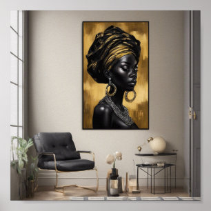 Urban Elegance Modern Abstract Artworks Poster