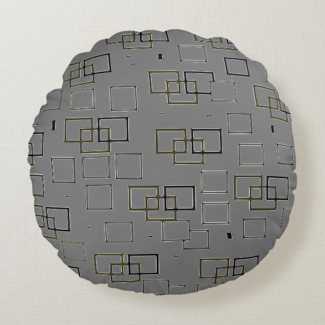 Urban Elegance  Round Cushion (Front)