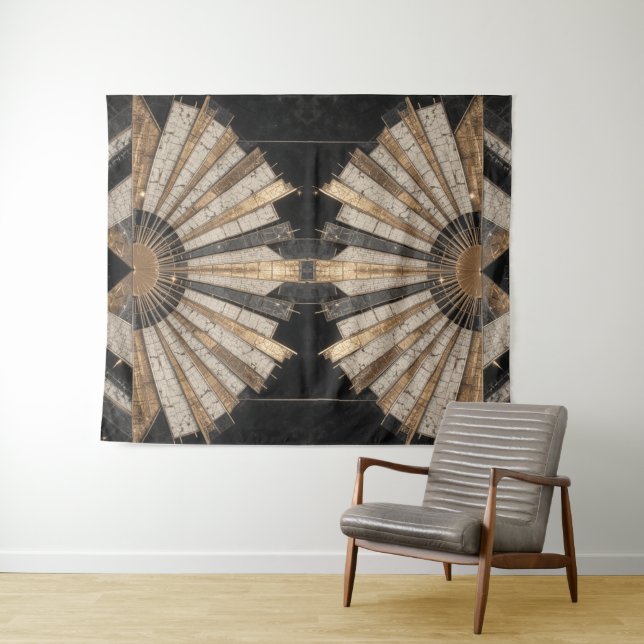 Urban Elegance Tapestry (In Situ (Horizontal))
