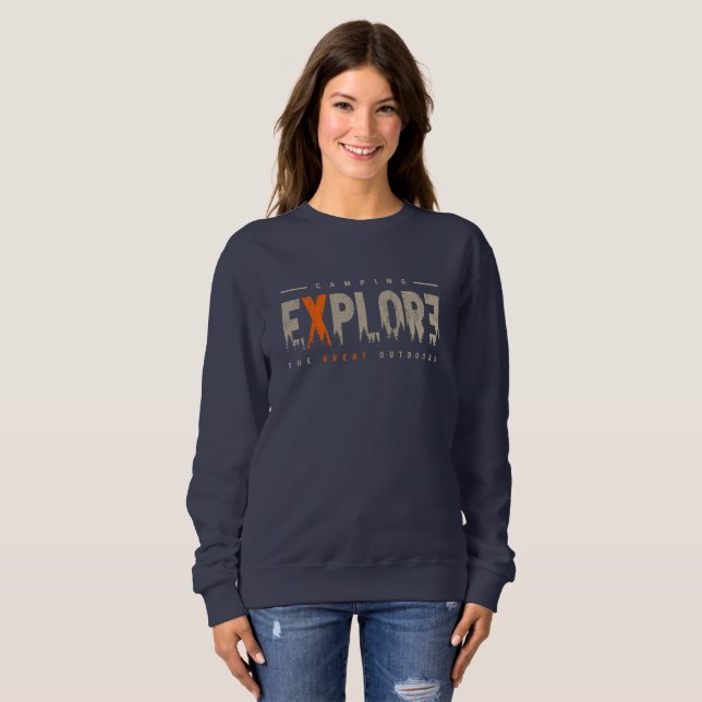 Urban Explorer | Women's  Sweatshirt (Front Full)