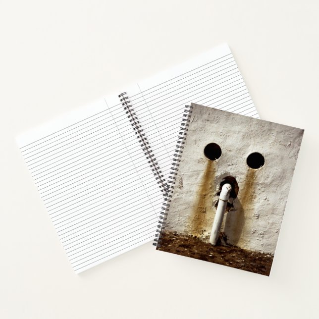 Urban Exposed Water Pipe Notebook (Inside)