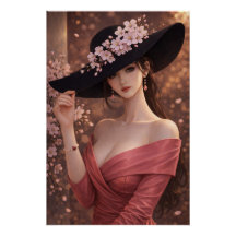 URBAN FLUID ELEGANCE — Crimson Bloom