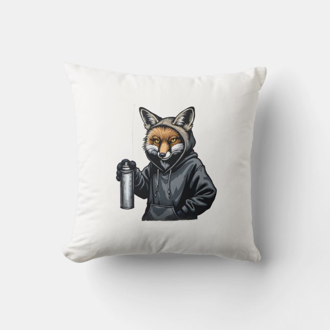 Urban Fox Tagger Cushion (Front)