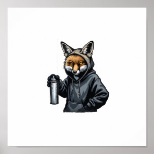 Urban Fox Tagger Poster