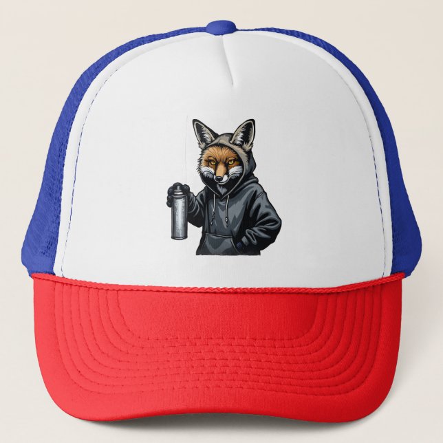 Urban Fox Tagger Trucker Hat (Front)