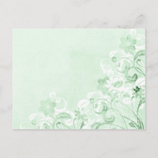 Urban Garden Pastel Postcard