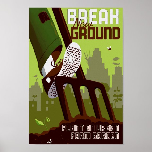 Urban Garden Poster (Front)