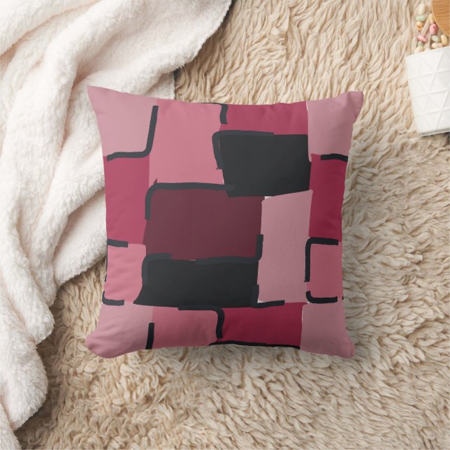 Urban Geo | Blush Muted | Hero Pattern Cushion (Blanket)