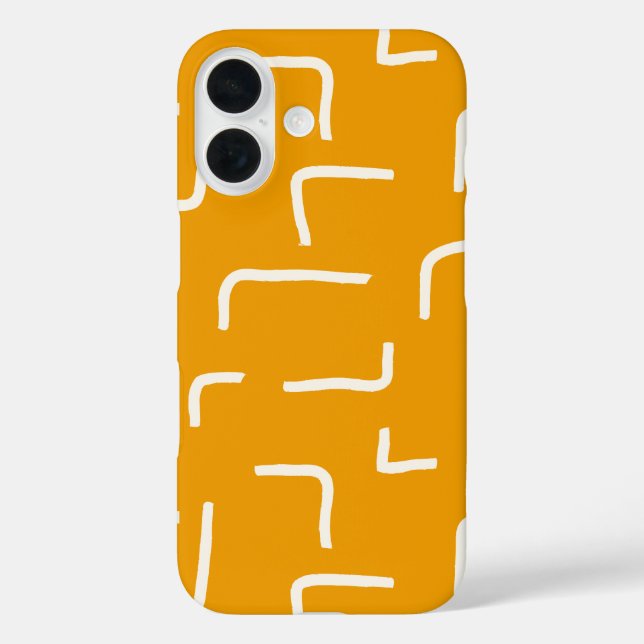 Urban Geo | Terra Warm | Blender Pattern Case-Mate iPhone Case (Back)