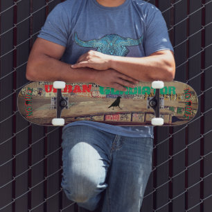 Urban Gladiator No Rules Crow Skateboard