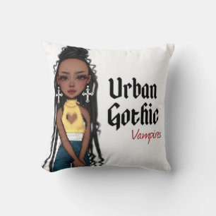 Urban Gothic Vampires Pillow 2