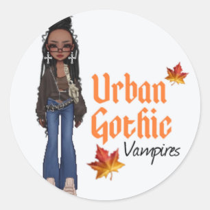 Urban Gothic Vampires Sticker 6