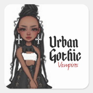 Urban Gothic Vampires Stickers 1