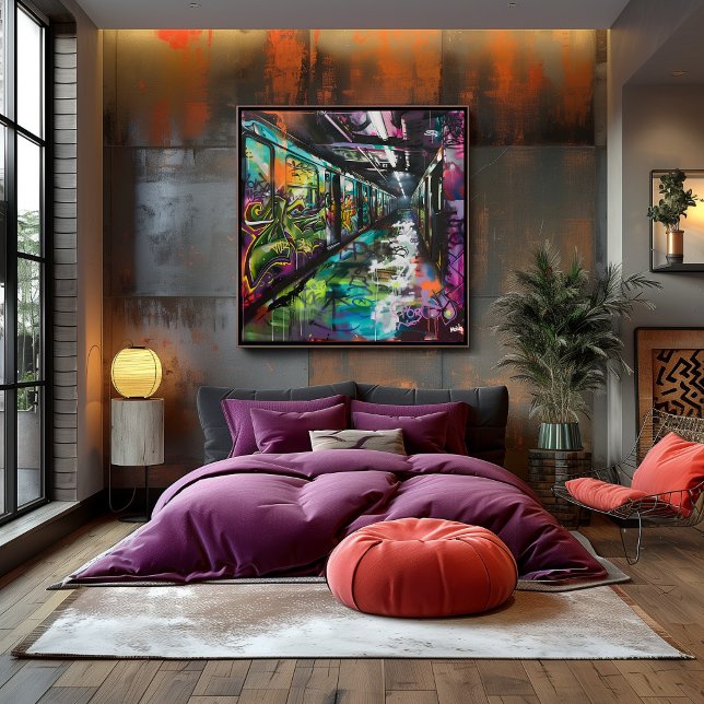 Urban Graffiti: Art on the Move in Metro Poster (Creator Uploaded)