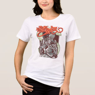 Urban Graffiti Artist 1 Tri-Blend Shirt